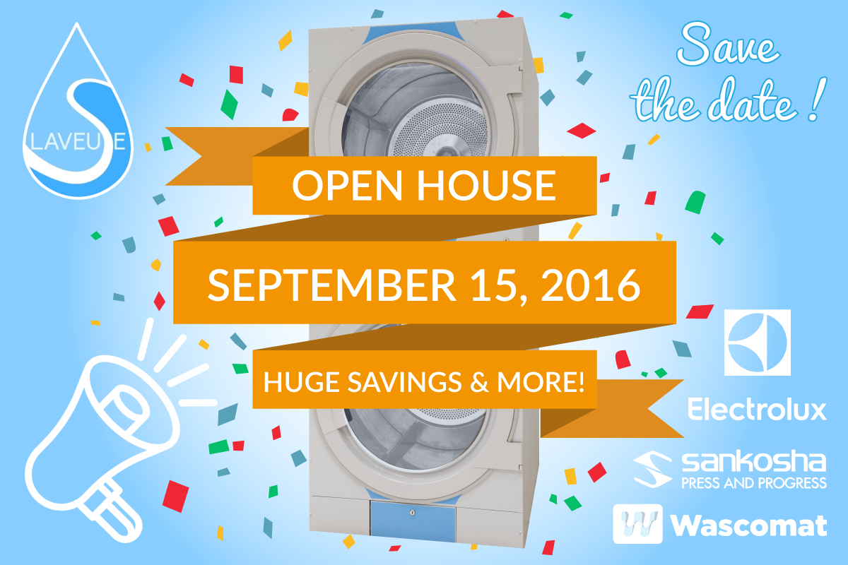 Laveuse Open House in Laval on September 15 2016